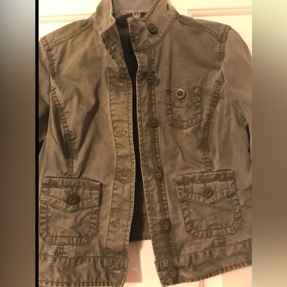 GAP army green Jacket size 4